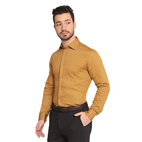 Image of blackberrys Structured Cotton Slim Men's Shirt