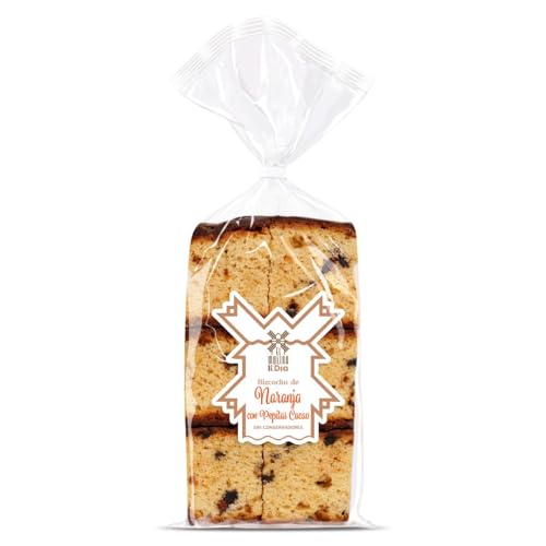 Bizcocho de naranja con chocolate El molino de Dia bolsa 350 g