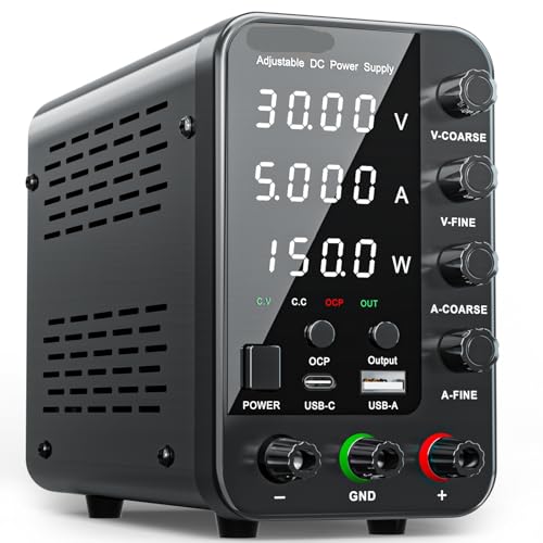 DC�������p�d�� 30V 60V 120V �����\�d�����M�����[�^ �x���`�X�C�b�`���O�d�� �v���Z�b�g�d�� ON/OFF(Black 305)