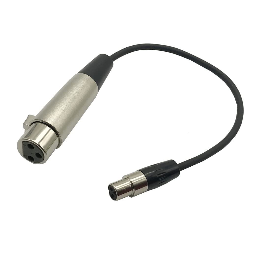 LiCoKo 3 Pin Mini XLR Female to XLR Female Microphone Cable - Image 3
