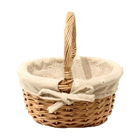 TTBD Hand-Woven Wicker Flower Gift Basket Cover