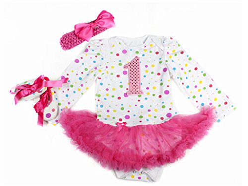 Body bébé fille 0-24 mois avec boutons pression rainbow