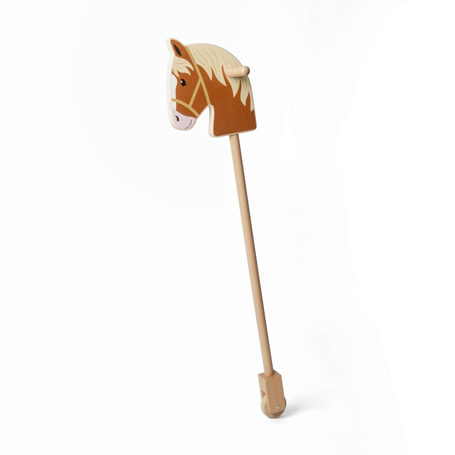 Bigjigs Toys Holz-Steckenpferd – Reitspielzeug, Steckenpferd zum Spielen, Geschenk für Kleinkinder, nachhaltig hergestellt aus umweltfreundlichem Holz, ab 18 Monaten geeignet