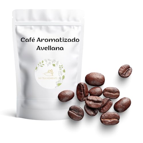 Café Aromatizado de Avellana en Grano - Paquetes de 250 Gramos - - Mezcla 100% Arábica