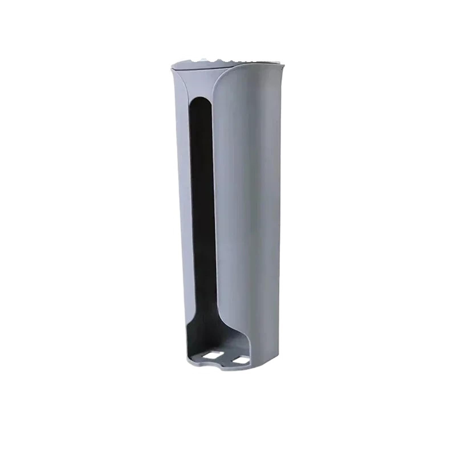 Dispensador De Bolsas De Basura Bolsa de Basura for Colgar en la Pared, Caja de Almacenamiento de plástico, dispensador de Bolsa de Basura for baño, Accesorios de Cocina, 2 uds.(Gray)