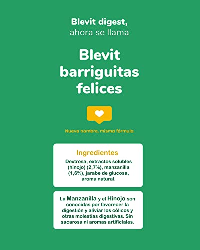Miniatura 4 de Blevit Barriguitas Felices - Infusión Digestiva En Polvo Con Manzanilla E Hinojo, 150g