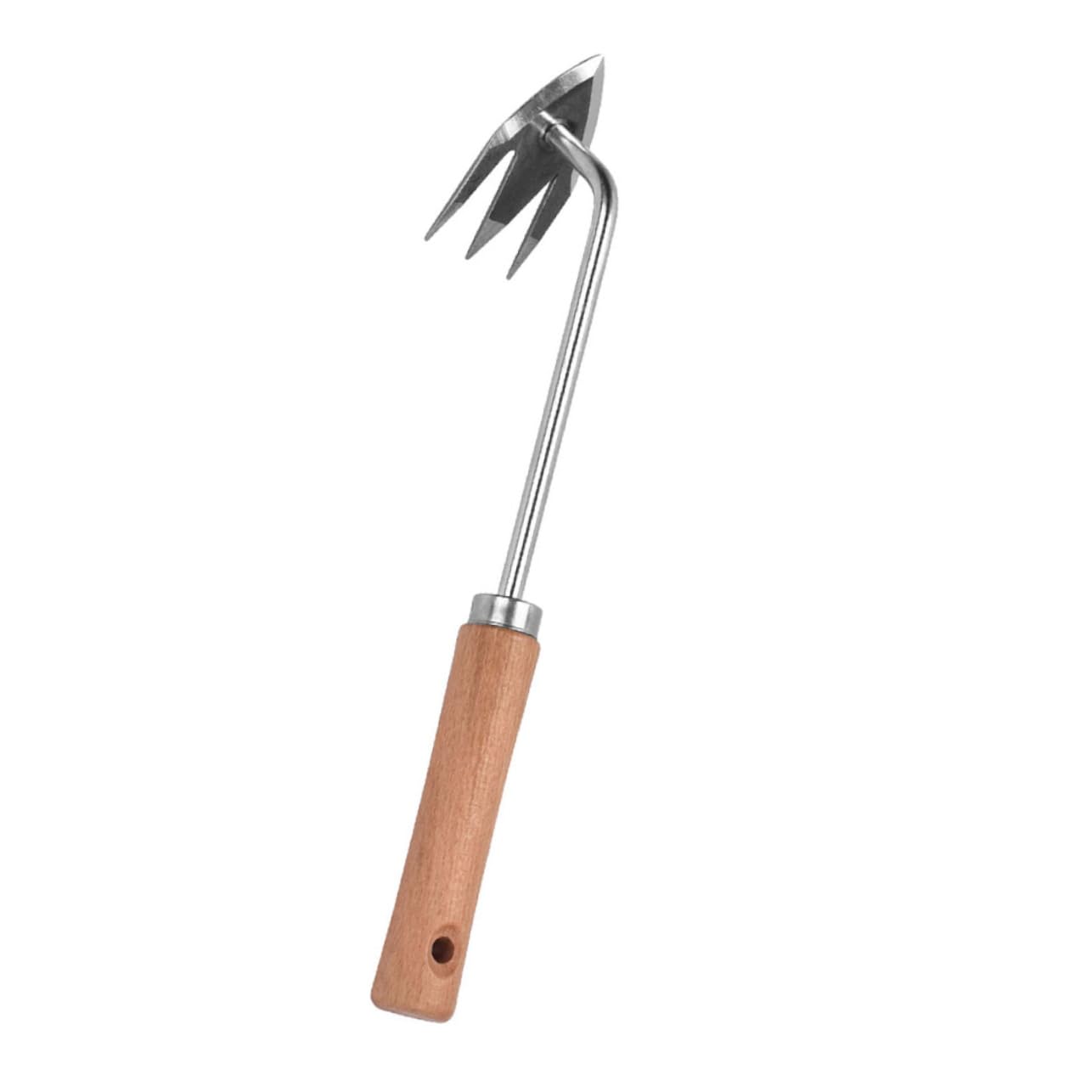 YARNOW 2pezzi Attrezzo Manuale per Rimozione Erbacce Legno e Strumento Multi Funzione Ergonomico per Giardinaggio Estirpatore per Radici e Diserbo