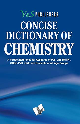 Concise Dictionary of Chemistry 9381588627 Book Cover