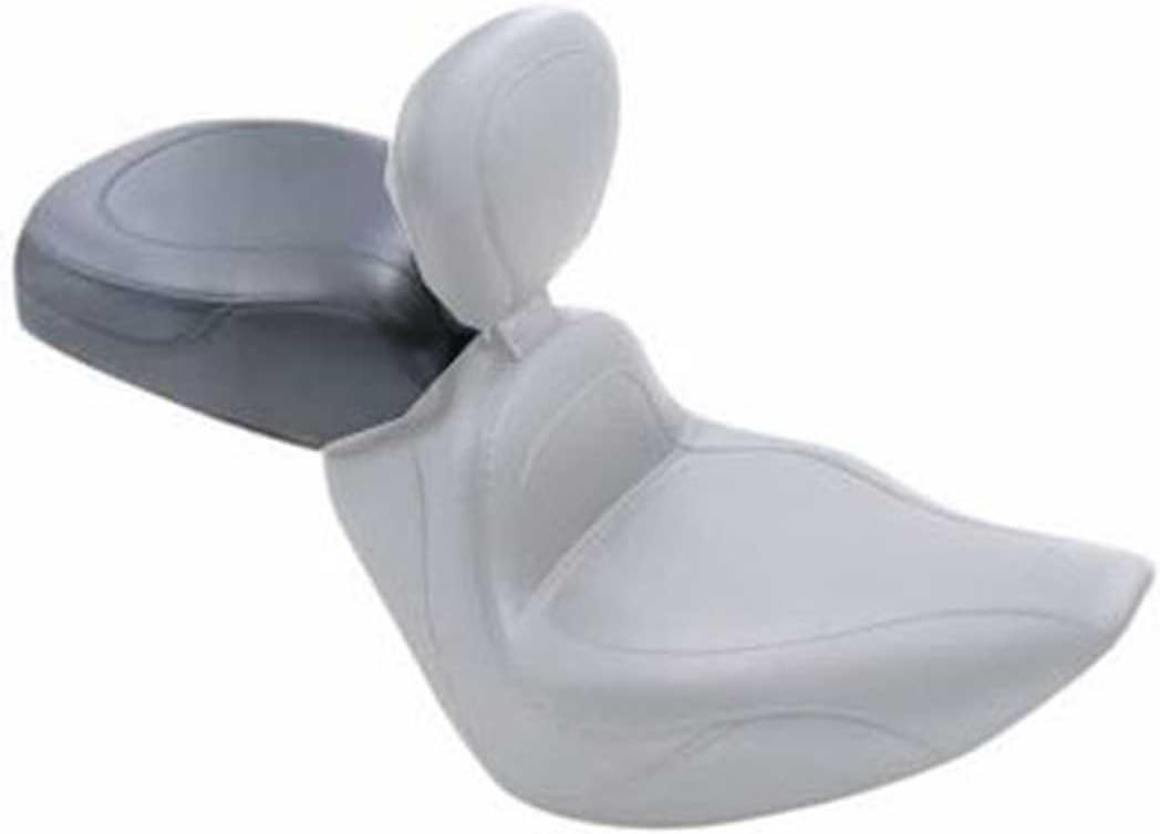 Mustang Motorcycle Seats Wide Vintage Recessed Passenger Seat