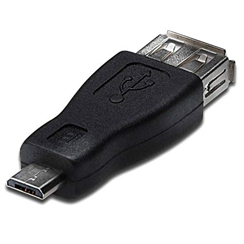 AK-AD-08 USB-AF/microUSB-B Adapter, schwarz