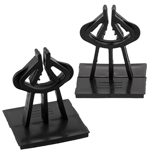 AERZETIX - C65233 - Juego de 100 Cuñas de armadura con base para hierro de hormigón de Ø4 a Ø14 - embutición 25mm - fijación horizontal sobre poliestireno extruido, expandido - plástico - losa armado