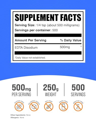 BulkSupplements Disodium EDTA Powder
