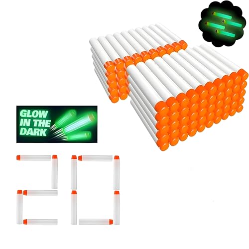 Image of Foam Bullet Dart Bullets for Strike Elite Guns Darts for N-Strike Elite Series Blasters Soft Refill /Nerf Bullets /Nerf Gun Ammo /Foam Blaster Bullets Darts for Toys Guns (White, 20 Pcs)