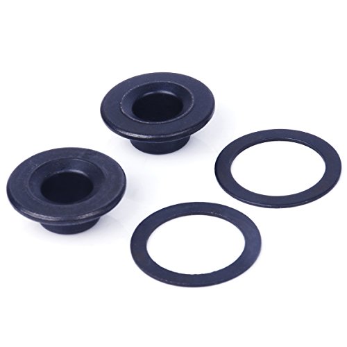 Glixal ATMT1-061 139QMB 139QMA 50cc 60cc 80cc 100cc GY6 Cylinder Head Intake & Exhaust Valves Set with Valve Spring Assembly Kit for Chinese Scooter Moped ATV Go Kart (69mm Length) - Thumbnail 2