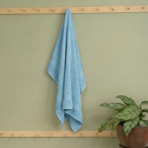 Image of MOCA by Monte Carlo Cotton 380 GSM Bath Towel (140 x 70 CM) - Dark Blue