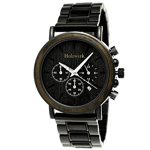 Montre homme en bois naturel pour un style élégant au quotidien