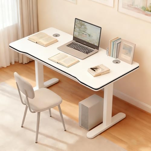 BTFYOU Gaming & Office Desk with Sturdy Black Desktop