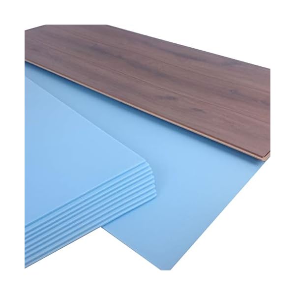 10 m² | uficell SOFT-Step Akustik Trittschalldämmung für Laminat-/ Parkett- und Korkböden - 5 mm Stark - Hervorragend als Wärmedämmung geeignet - Trittschallverbesserung bis 22 dB(A) (1, 10 m²)