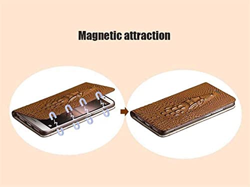 Coque crocodile iPhone 12 Pro Max, étui clapet en relief bleu chic
