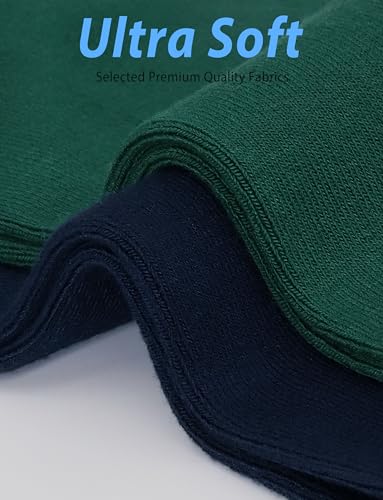 Womens Viscose Bamboo Crew Socks Thin Casual Ultra Soft Colorful Above Ankle Socks Breathable Comfortable 3/6 Pairs3