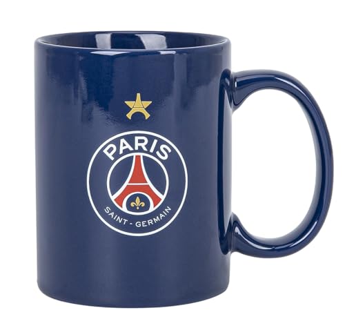 PSG Mug étoile de Champion d'Europe - Collection officielle PARIS SAINT GERMAIN