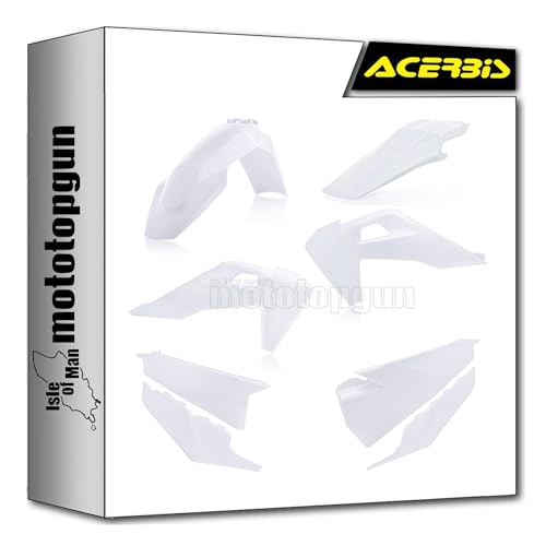 Cache carénage blanc Acerbis 0024052.031 pour Husqvarna FE 250