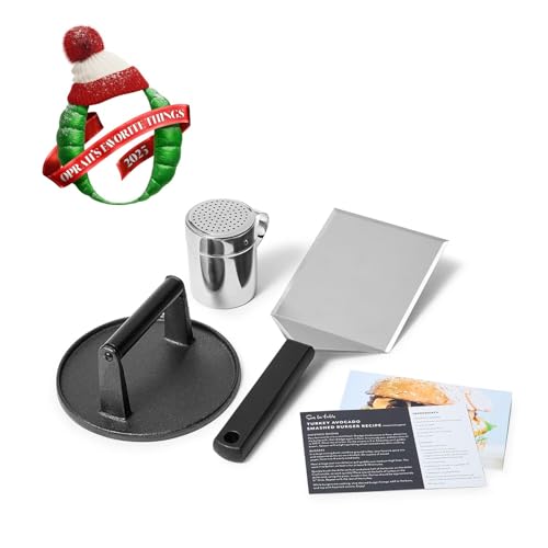 Sur La Table Smash Burger Kit – Heavy Cast Iron