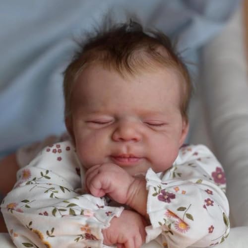 Muñeca bebé realista de cuerpo completo de 18 pulgadas miniatura 4