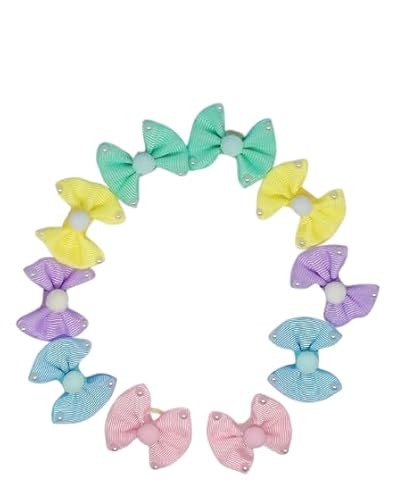 Kit com 5 pares de laços para pet