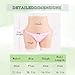 GAOLEI Crossdresser Silicone Fake Vagina Panties Butt Shaper Control Shorts Male to Female Hiding Gaff Boxer Briefs,Ivory White,Basic