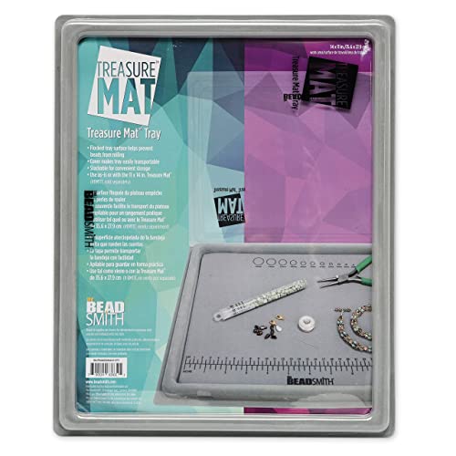 The Beadsmith BMT11 Treasure Mat Tray, 11 X 14 Inches, Bead Board thumb #1