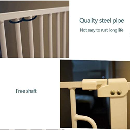 Barrière de sécurité extra haute pour chiens et chats, grille extensible pour porte et balcon - 5