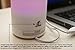 USB Aromatherapy Essential Oil Diffuser - 2.3 oz (70ml) Car Portable Mini Ultrasonic Cool Mist Aroma Air Humidifier - Office Desk Home Travel Baby Room Bedroom - 7 Color LED Lights and Timer