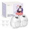 Nuliie Hands-Free Breast Pump (Ghostwhite, 2 Packs)