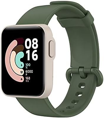 For Xiaomi Mi Watch Lite Strap Replacement Sport Soft Silicone Bracelet For Xiaomi  Redmi Watch Smart Watch Band - Dark Green: Buy Online at Best Price in  Egypt - Souq is now