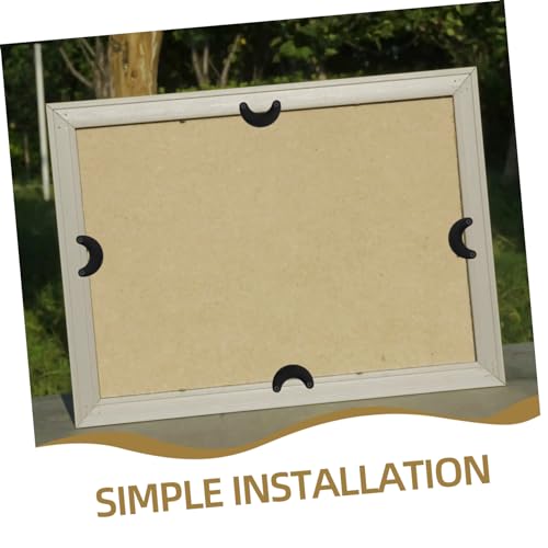 Image of Gadpiparty Picture Frame Hanging Hardware Photo Frame Buckles Metal Backing Clips Stable and Durable