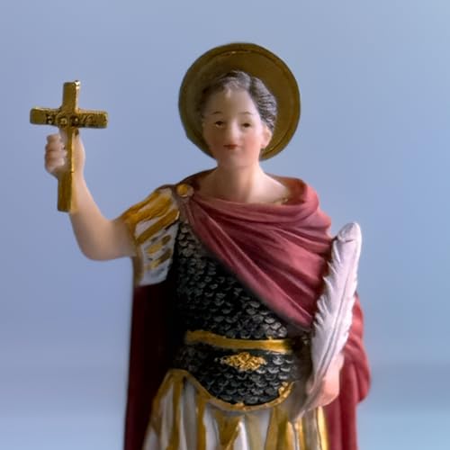 Estatua de Resina San Expedito 20.32 cm Figura Católica miniatura 5
