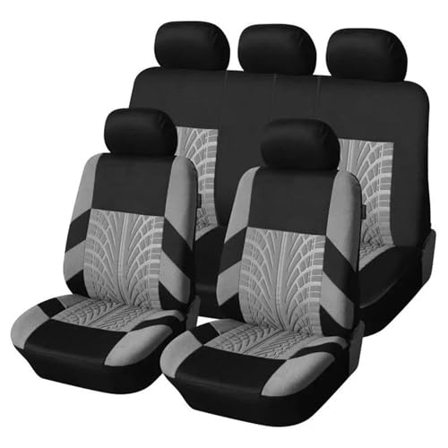 Housses de siège auto universelles rouge accessoires auto protection siège voiture complet
