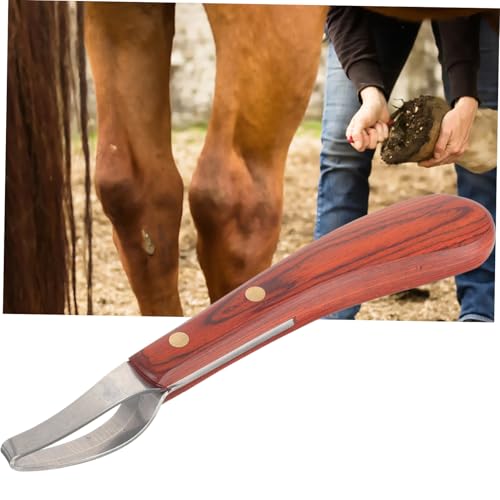 Couteau à sabot professionnel pour taille de corne dure de cheval
