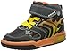 Geox J INEK BOY C Scarpe da Ginnastica, Bambino, Nero (Black/Orange), 28 EU