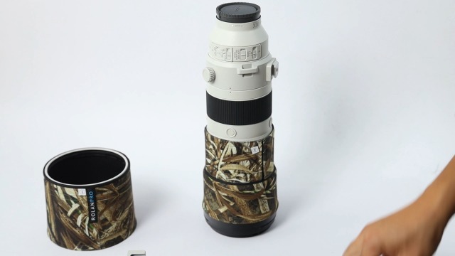 Housse Étanche Rolanpro Pour Objectif Sony FE 200-600mm - Camouflage Jungle #27