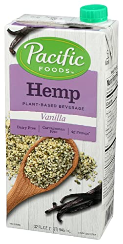 Pacific Foods 86086-65524 Hemp Milk, Vanilla, 32Oz thumb #3
