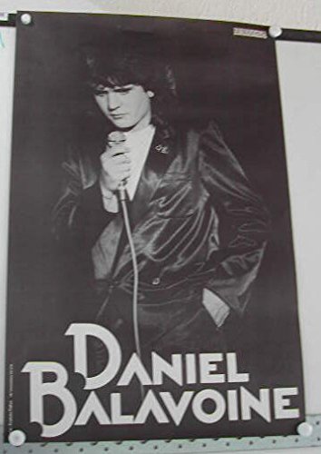 Affiche poster Balavoine 38x58cm décoration murale chambre adulte