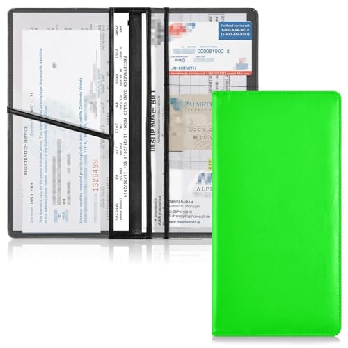 Organizador para documentos de cuero compacto miniatura 1