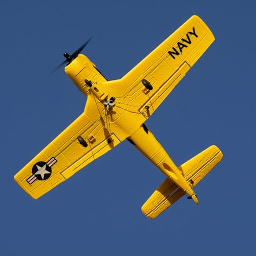 Image of HobbyZone RC Airplane T-28 Trojan 450mm RTF (Everything Needed to Fly is Included) with Safe, HBZ-1228