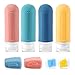 4 PCS Bottiglie Da Viaggio Set Contenitori Da Viaggio 4 In 1 A Prova Di - Foto 11