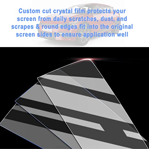Luwu 2022 2023 K-Ia Ev6 Screen Protector 2022 Ev6 Climate Screen Protector Foils Display Pet Plastic Anti-Scratch 2023 Ev6 Touchscreen Protective Film K-Ia Ev6 Air Conditioner Film 2022 K-Ia Ev6 Accessories 2Pcs #TOP4