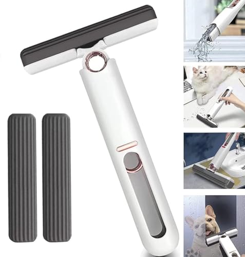 Mini Mop for Kitchen, Floor, Glass, Car & More - 2 Sponges, Self ...