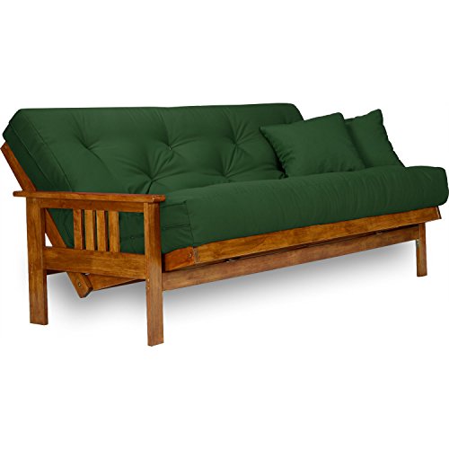 Nirvana Futons Stanford Wood Futon Frame Smoke Home & Garden