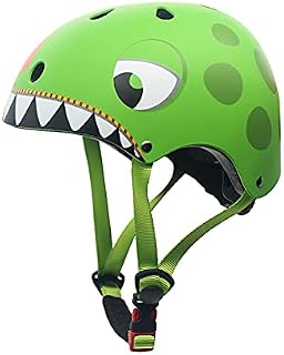 Kids Helmet Boys Girls Lightweight Bike Helmet for Cycling Scooter Skating, Multi-Sport Safety Toys 2 3 4 5 Years Old Children Cute Cartoon Adjustable Helmet